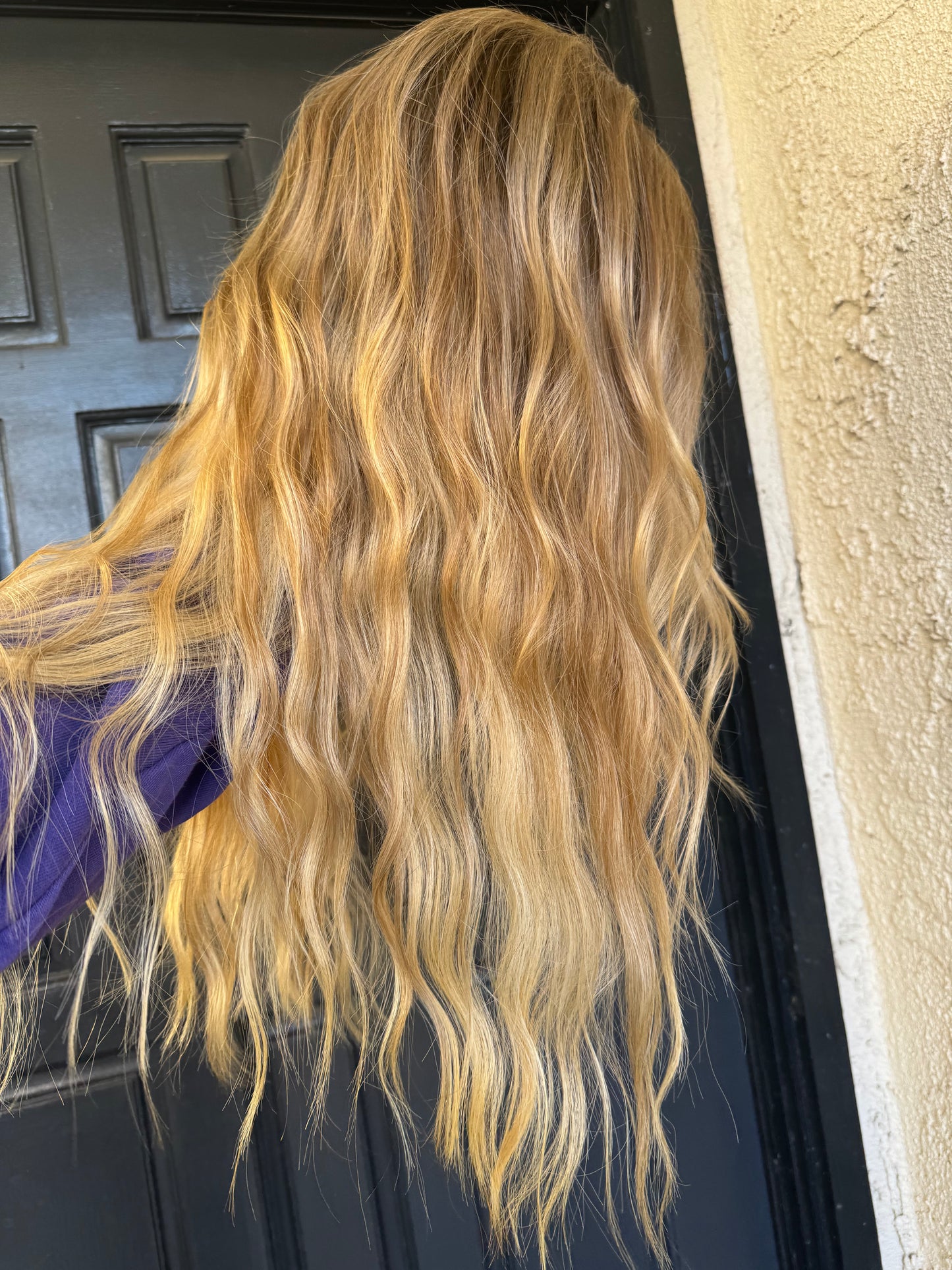 [exact unit] 26 inch warm blonde full highlight